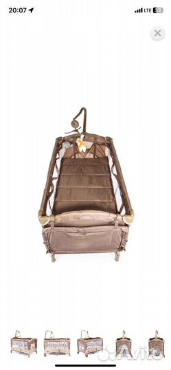 Детская кровать манеж