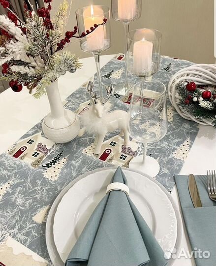 Скатерти, дорожки, салфетки