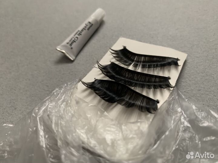Накладные ресницы с клеем Пучковые ресницы за час