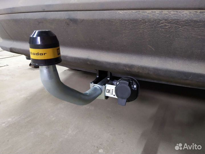 Фаркоп на Kia Rio 2011-2017 с оцинкованным шаром