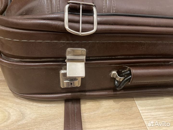 Кожаный чемодан СССР