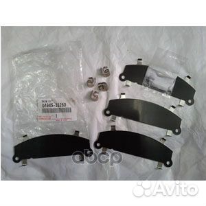 Компл.противоскрипных пластин toyota camry V40