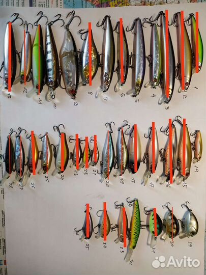 Воблеры Понтун 12 Pontoon 21