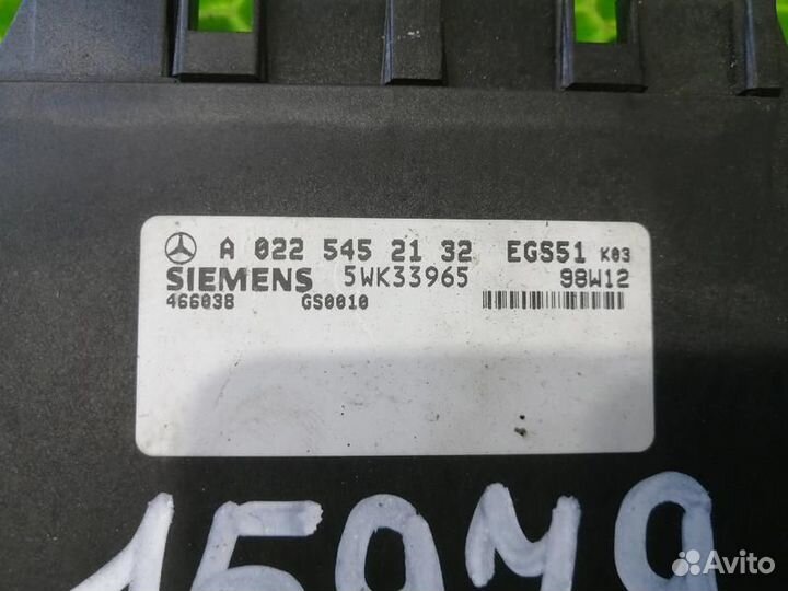 Блок управления АКПП Mercedes Benz ML W163