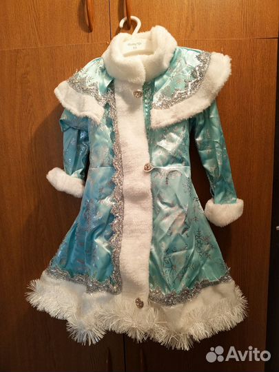 Костюм снегурочки детский