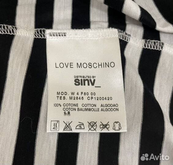 Love moschino Футболка женская р48