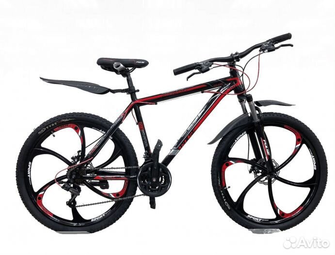 Велосипед, 21 скорость. Литые диски. Новый