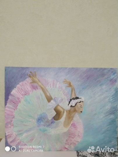 Картина маслом Балерина