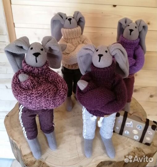 Кукла текстильная Заяц