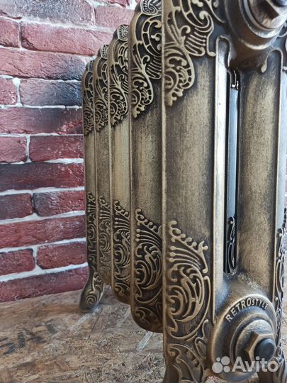 Чугунные Радиаторы Ретро Стиль Узоры Ножки
