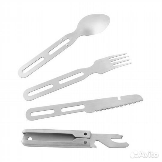 Tatonka camping cutlery Cutlery Set II silver-colo