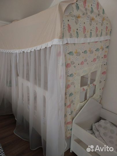 Детская кровать от 3 лет с матрасом