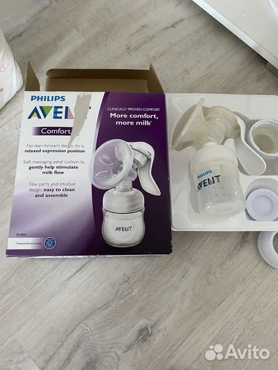 Молокоотсос avent ручной