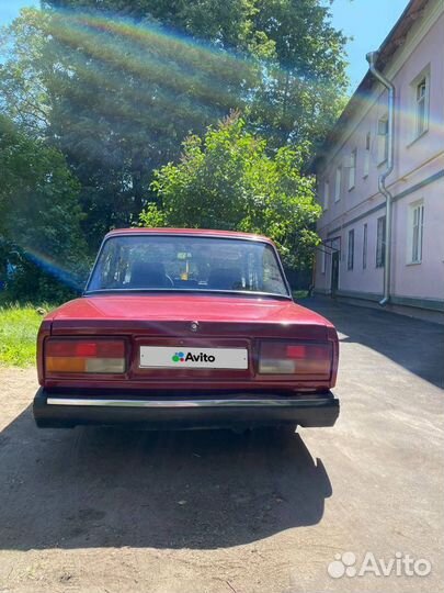 ВАЗ 2107 1.5 МТ, 1999, 88 000 км