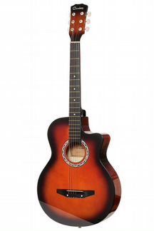 Гитара акустическая cowboy 3810C SB (гарантия)
