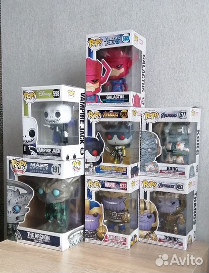 Фигурки Funko Pop (Marvel и другое)