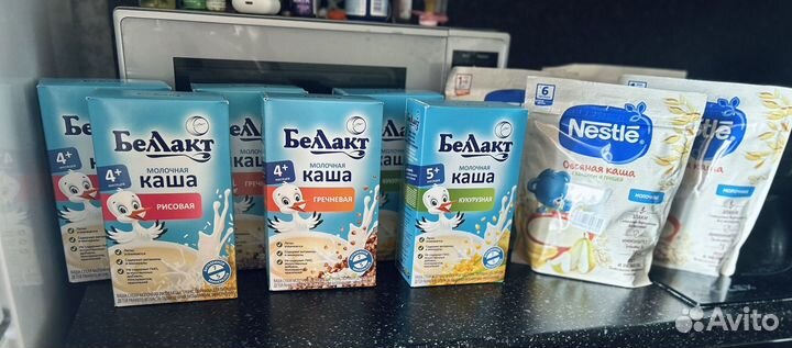 Детские каши и смеси