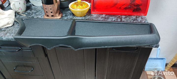 Накладка на панель лада ларгус