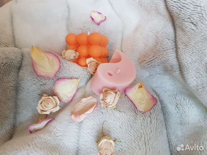 Ароматическая свеча ручной работы