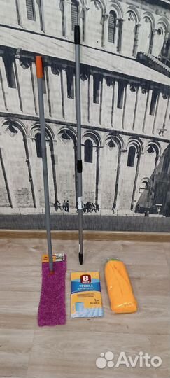 Ручка для швабры и мопы