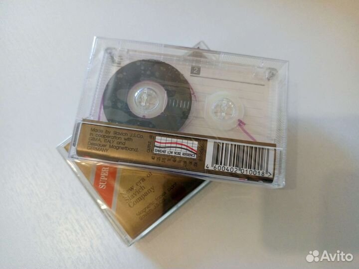 Аудиокассеты новые запечатанные