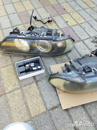 Передние фары bmw 5 e39