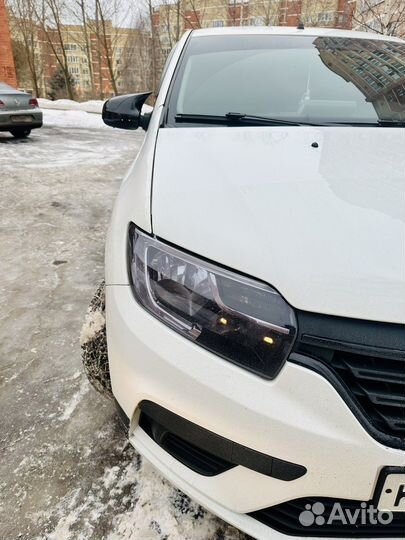 Накладка на зеркала Рено Логан