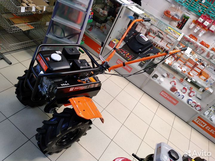 Мотоблок бензиновый patriot урал Extreme