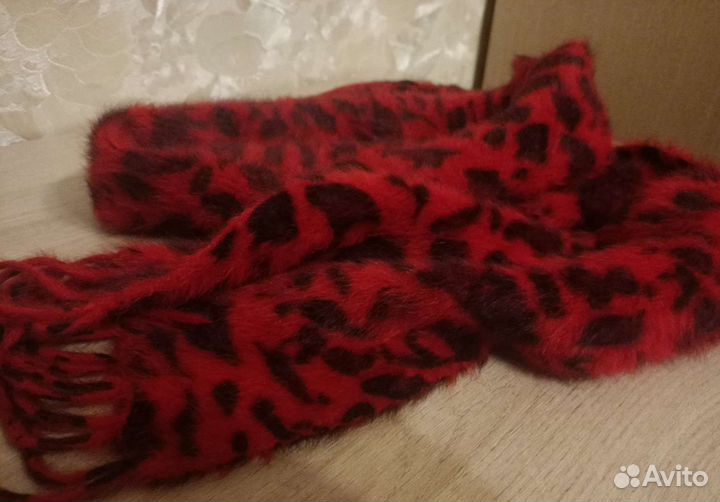 Шарф из ангоры