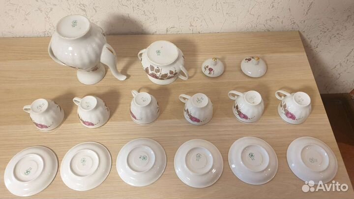 Сервиз кофейный синельниковский фз 70е гг