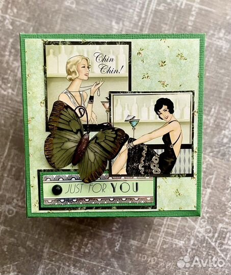 Открытка -коробка с сюрпризом