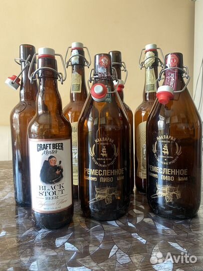 Бутылка с бугельной пробкой