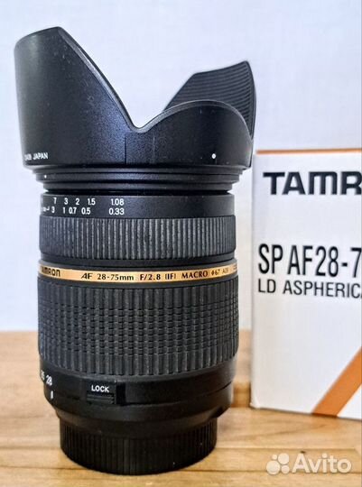 Объектив Tamron SP AF 28-75 F 2.8 XR Di for Nikon