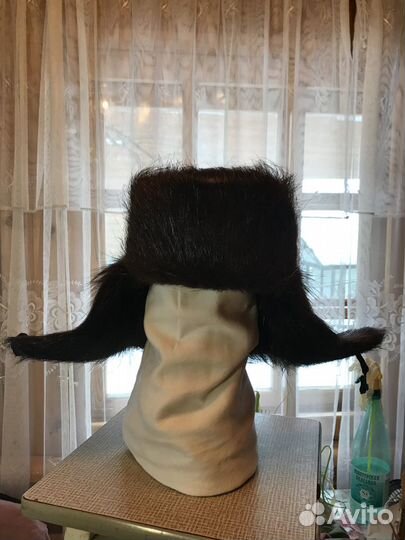 Шапка мужская из натурального меха