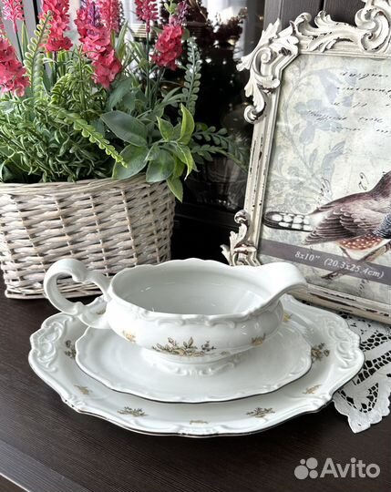 Блюдо и соусник Weimar Германия