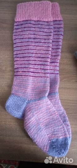 Гольфы ручной вязки