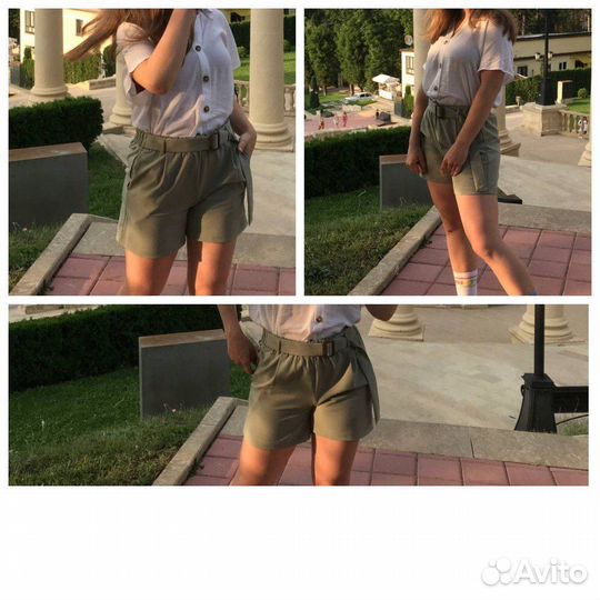 Женские шорты-бермуды