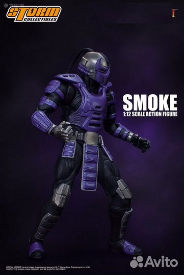 Фигурка Smoke Storm Collectibles 1/12 / Смоук