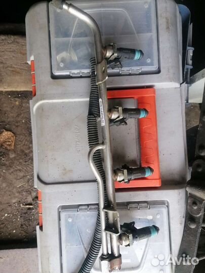 Топлевная рампа с форсунка на priora