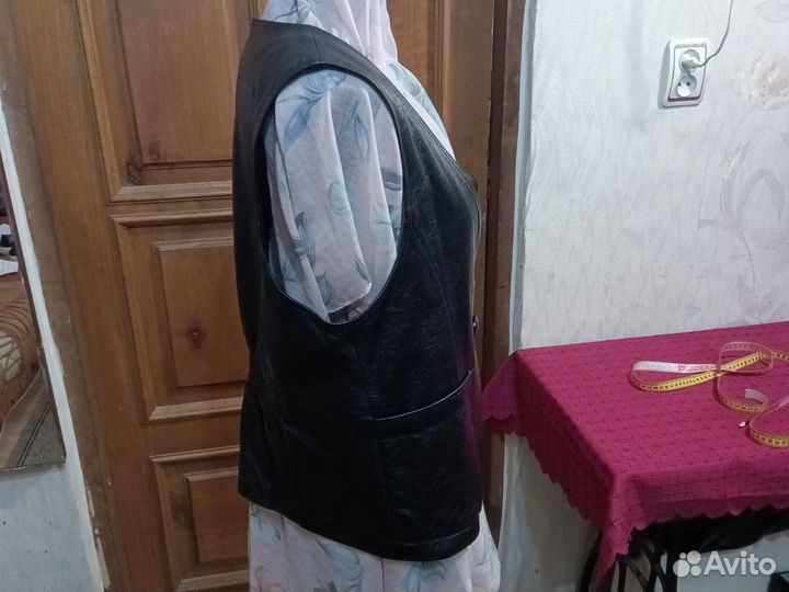 Жилет женский натуральная кожа
