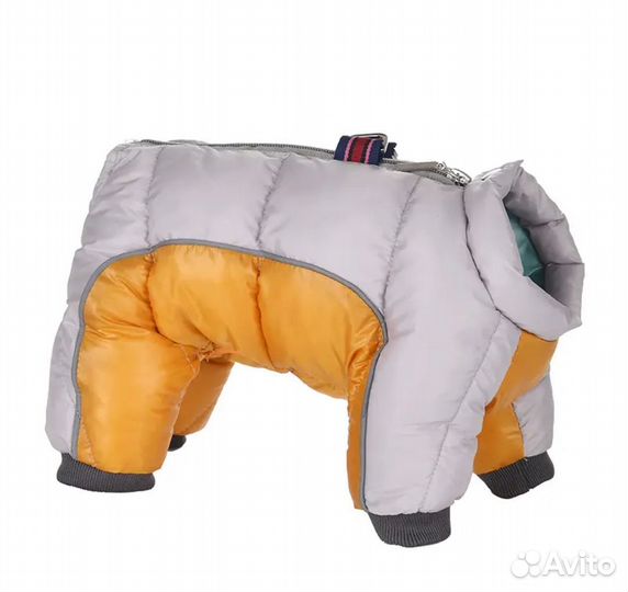 Собд51. Зимняя одежда для собак (спинка 37см)