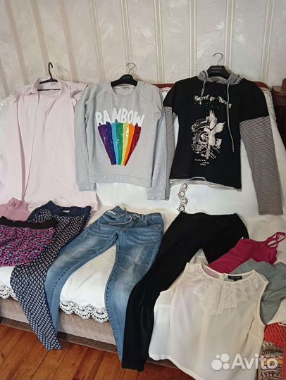 Вещи пакетом на девочку 12-14 лет