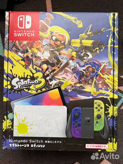 Nintendo Switch Oled Splatoon 3 Edition