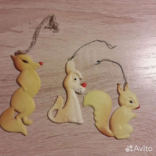 Ёлочные игрушки СССР