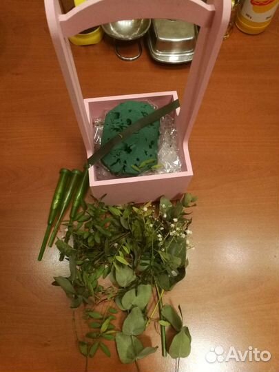 Набор для букета / корзина для цветов