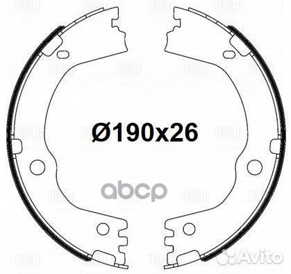 Колодки торм. для а/м Hyundai Santa Fe