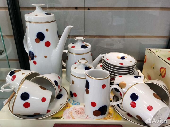 Сервиз чайный 6 персон ГДР