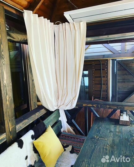 Шторы для веранды и беседки