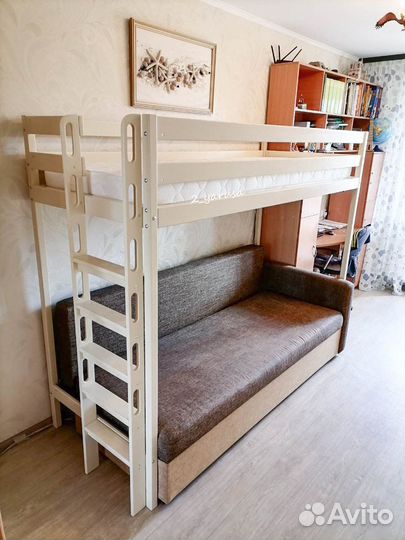 Детская кровать чердак