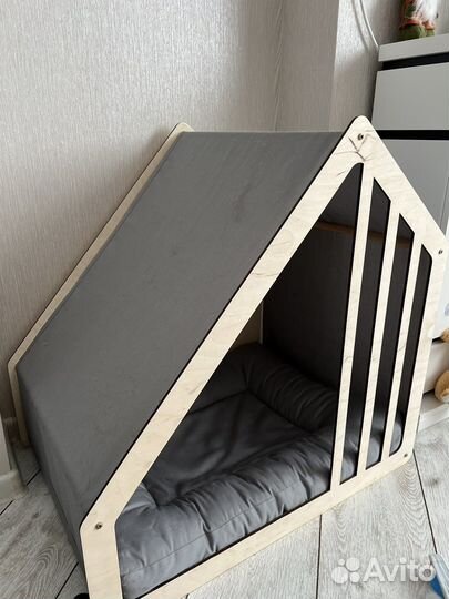 Лежанка домик для собаки